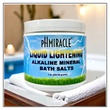 Load image into Gallery viewer, pH Miracle® Liquid Lightening Alkaline Mineral Bath Clay Salts