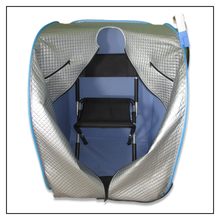 Load image into Gallery viewer, Infrared (FIR) LED Red Light Therapy Sauna with Carrying Bag and Folding Chair