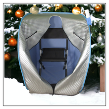 Load image into Gallery viewer, Infrared (FIR) LED Red Light Therapy Sauna with Carrying Bag and Folding Chair