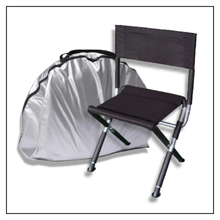 Load image into Gallery viewer, Infrared (FIR) LED Red Light Therapy Sauna with Carrying Bag and Folding Chair