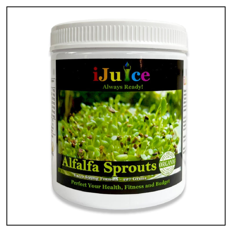 iJuice Alfalfa Sprouts ph Miracle Products