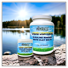 Load image into Gallery viewer, pH Miracle® Liquid Lightening Alkaline Mineral Bath Clay Salts