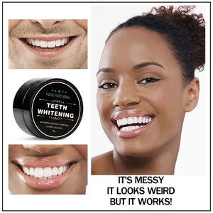 Teeth Whitening Activated Organic Charcoal