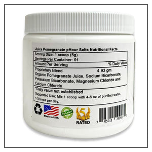 iJuice Pomegranate pHour Salts - powder